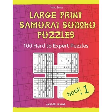 Expert Samurai Sudoku Puzzle