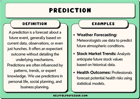 Expert Tips for Making Your Predictions