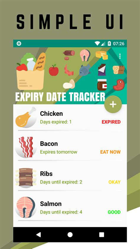 Expiration Date Tracking App