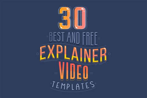 Explainer Templates