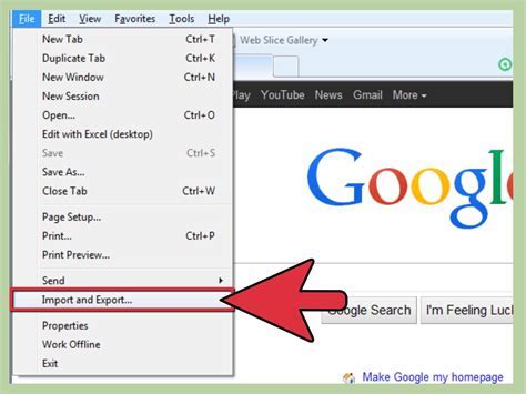 Export Chrome Bookmarks to Excel