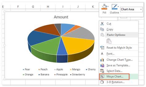 Exporting charts from Excel as a PDF