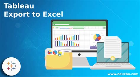 Exporting charts from Excel using Tableau