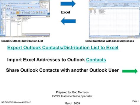 Export Outlook Distribution List to Excel Advanced