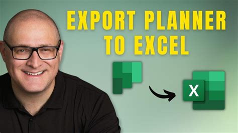 Export Planner to Excel Steps