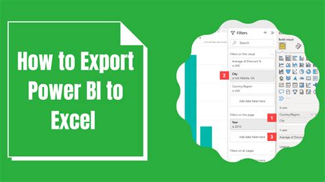 Export Power BI to Excel Methods