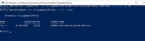 Exporting PowerShell Data to Excel Example 1