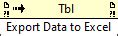 Export to Excel Methods