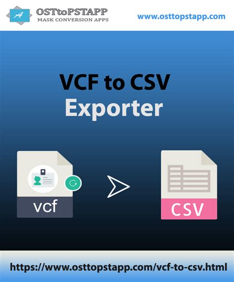 Using the VCF Format for Importing Contacts