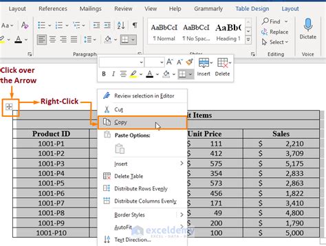 Export Word Table to Excel Best Practices