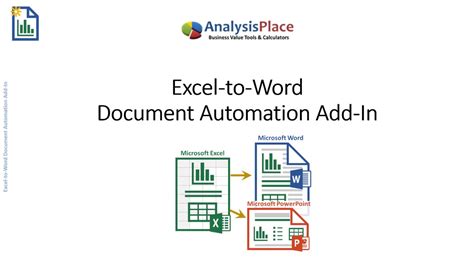 Exporting Excel VBA to Word Documents Automation