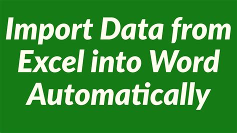 Exporting Excel VBA to Word Documents Power Automate