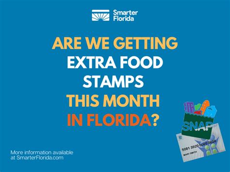 Extra Food Stamps Benefits in Florida