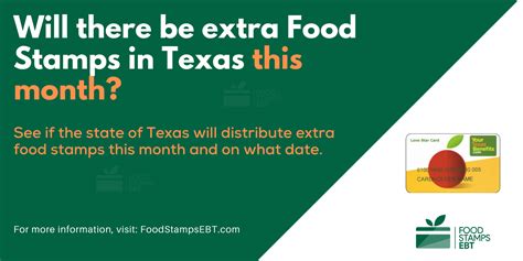 Extra Food Stamps in Texas