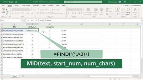 Method 4: Using the TEXTSPLIT Function