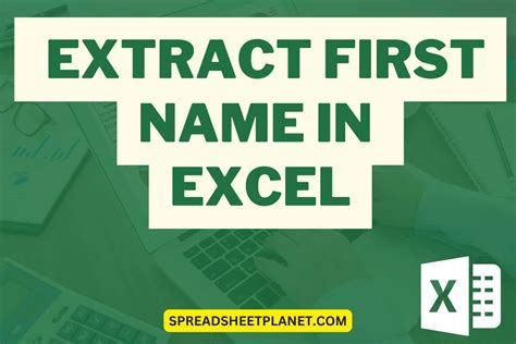 Extract First Name using VBA Macro