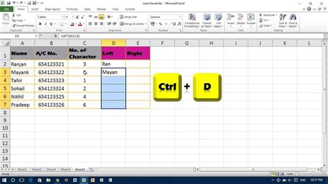 Extract Numbers from Text Using LEFT and RIGHT Functions