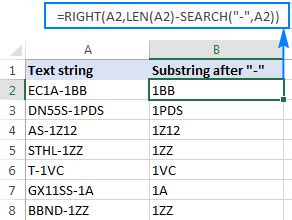 Extracting Data using Text Functions