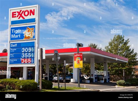 Exxon Gas Station