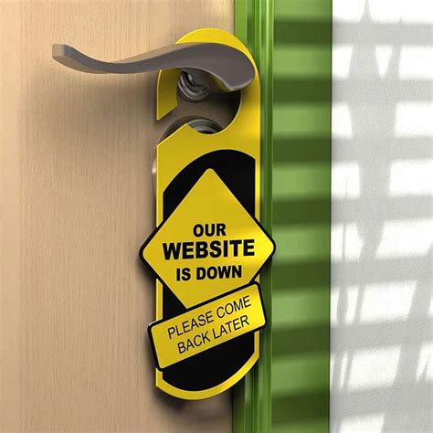 Eye-Catching Graphics Door Hanger