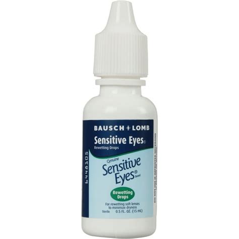 Eye drops for sensitive eyes