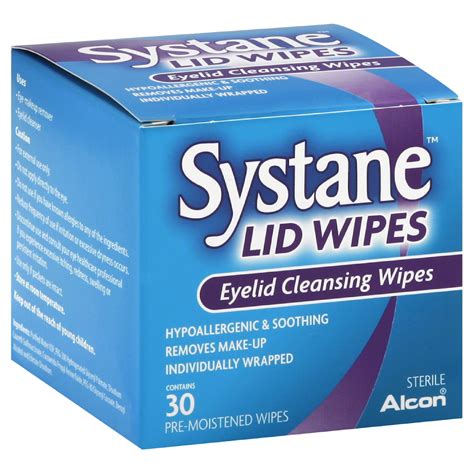 Eye Scrub Eyelid Wipes