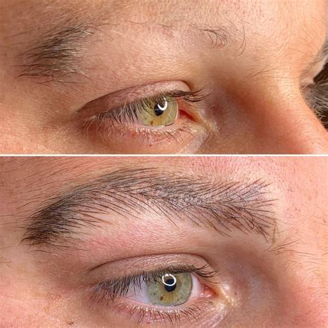 Eyebrow Tattooing for Men Touch-up