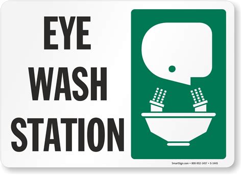 Eyewash Station Sign Best Practices