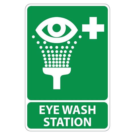 Eyewash Station Sign Training