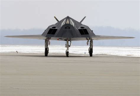 F-117 Nighthawk in flight