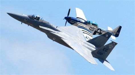 F-15 aircraft on display