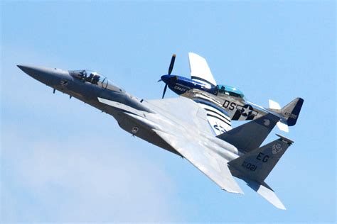 Flight simulation event featuring the F-15 Demo Team