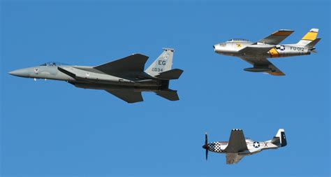 F-15 Demo Team practicing their routine