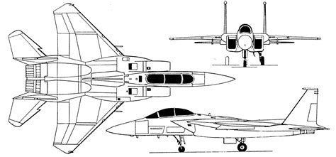 F-15 Eagle Blueprints