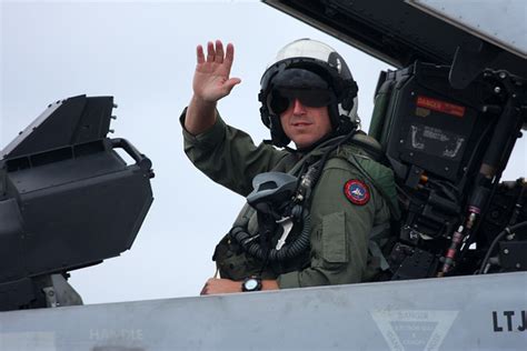 F-18 Super Hornet pilot