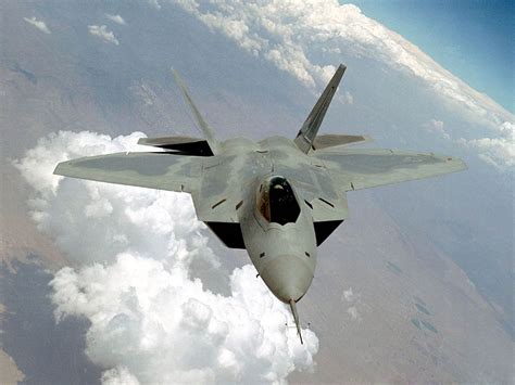 F-22 Fighter Jet in Combat