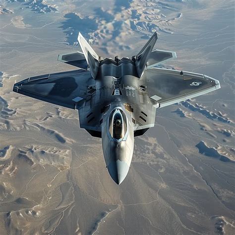 F-22 Raptor in flight