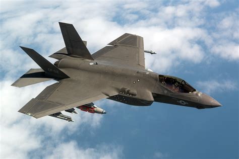 F-35 aircraft in flight