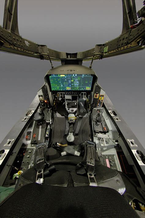 An F-35 Lightning II cockpit