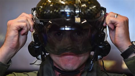 F-35 pilot helmet