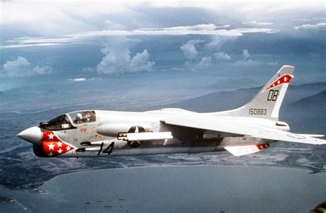 F-8 Crusader in Carrier Takeoff