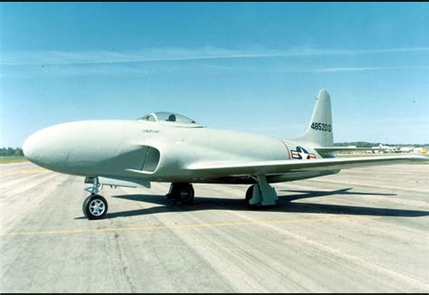 F-80 Shooting Star Gunner View