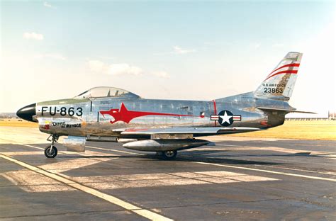 F-86 Sabre in Flight