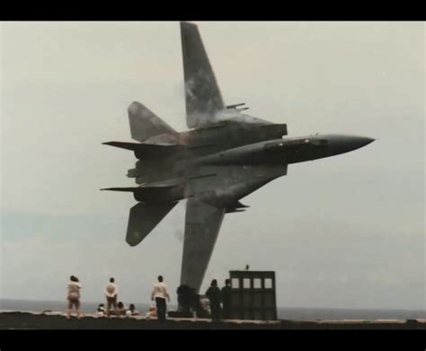 F-14 Tomcat flyby