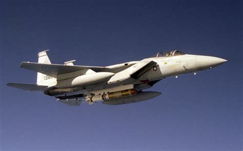 An F-15 Eagle in flight