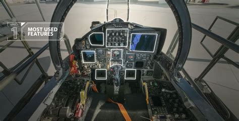 F-15 Fighter Jet Cockpit