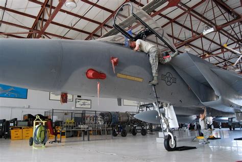 F-15 Fighter Jet Maintenance