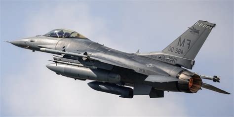 F-16 in flight