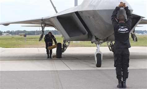 F-22 Demo Team engaging with the community