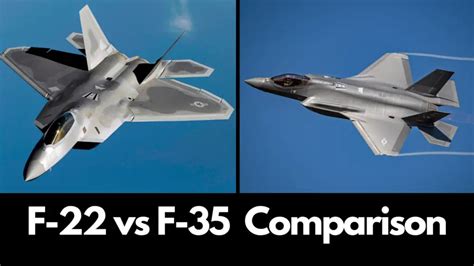 F-22 Raptor vs F-35 Lightning II